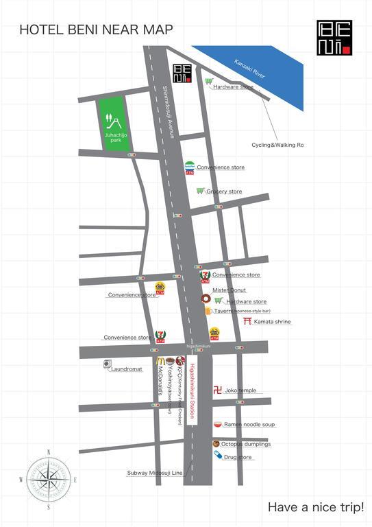 Hotel Beni East (Adults Only) Osaka Ngoại thất bức ảnh